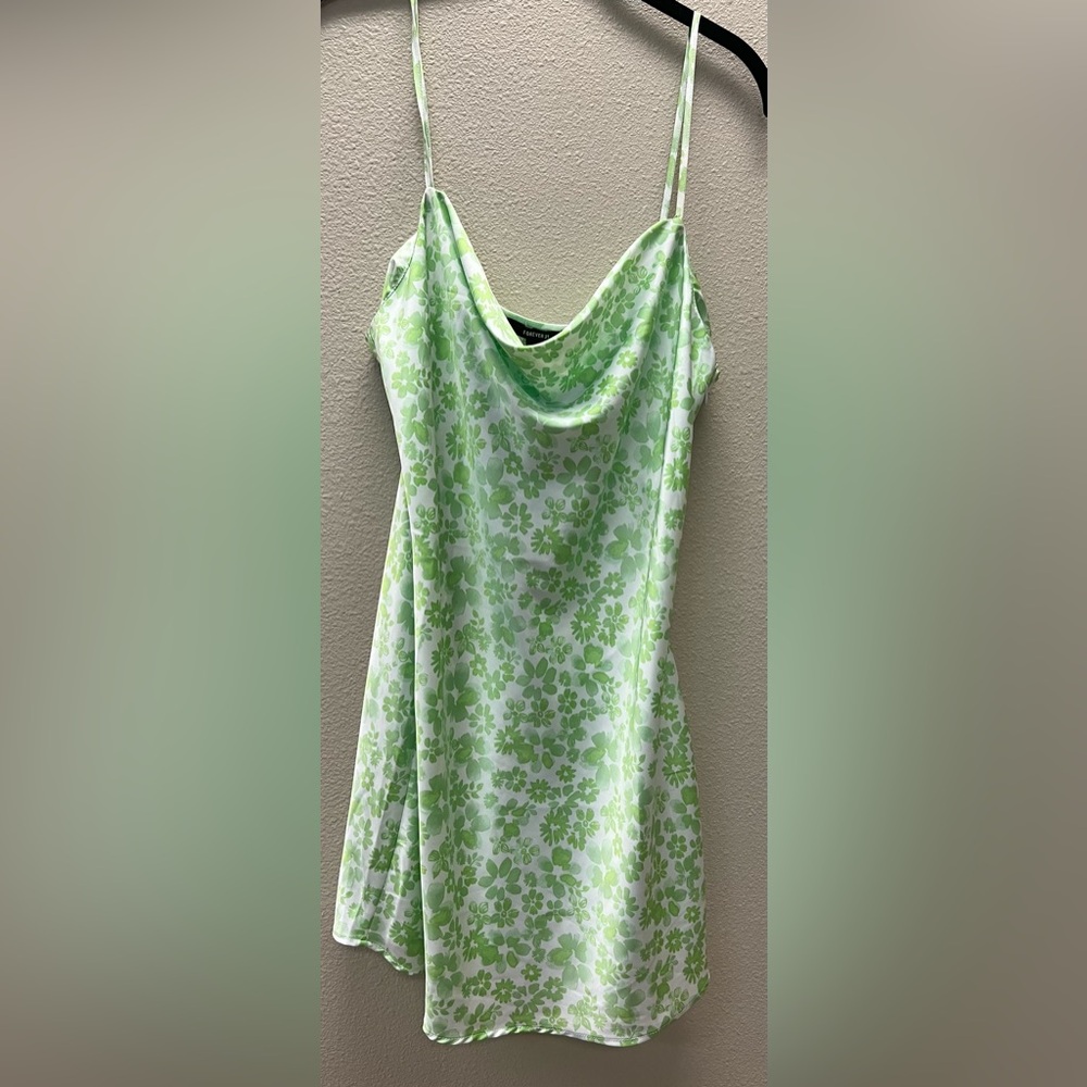Forever 21 - Medium - Light Green Floral Cami - Dress or nightgown